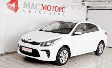 Kia Rio 2019 Белый