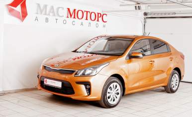 Kia Rio 2019 Оранжевый